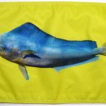 Dolphin "Mahi Mahi" Flag Forever Wave