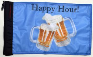 Happy Hour Beers Flag Forever Wave