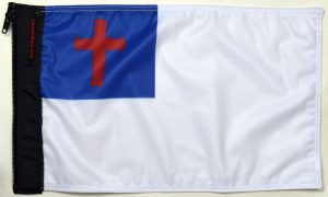 Christian Flag Forever Wave