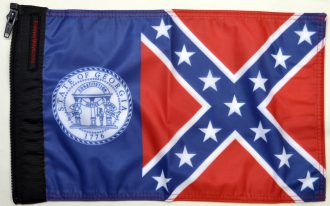 State Flag Georgia Old Style Forever Wave
