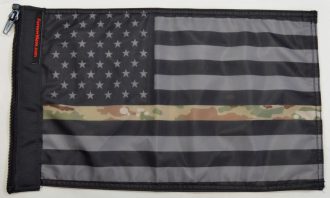 USA Subdued Thin Camo Line Flag Forever Wave