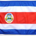 Costa Rica Flag Forever Wave