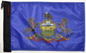 State Flag Pennsylviania Forever Wave