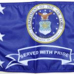 Air Force Served With Pride Flag Forever Wave