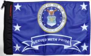 Air Force Served With Pride Flag Forever Wave