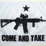Gonzales Machine Gun Flag Forever Wave