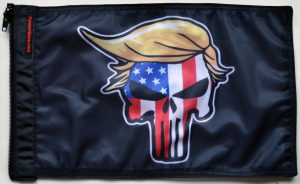 Trump Punisher Flag Forever Wave