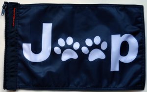Jeep Paws Flag Forever Wave