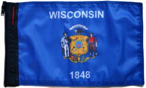 State Flag Wisconsin Forever Wave