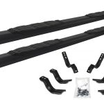 Go Rhino 105443580T - 5" 1000 Series SideSteps With Mounting Bracket Kit - Textured Black