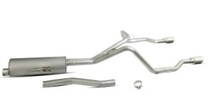 Gibson Performance Exhaust 617410 Cat-Back Dual Split Exhaust System; Stainless