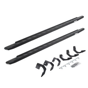 Go Rhino 69620687T - RB30 Running Boards with Mounting Bracket Kit - Protective Bedliner Coating