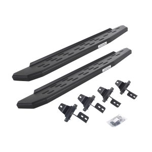 Go Rhino 69692748PC - RB30 Running Boards with Mounting Bracket Kit - Textured Black