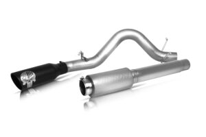 Gibson Performance Exhaust 76-0039 Patriot Skull Cat-Back Single Exhaust System; Stainless