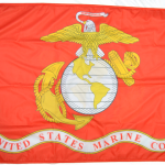 3x5' Marines Flag Forever Wave