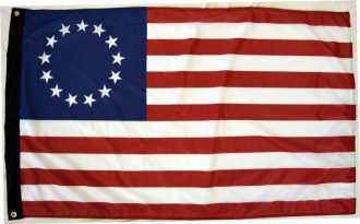 3x5' Betsy Ross Flag Forever Wave