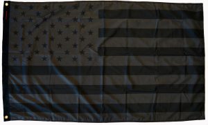 3x5'  USA Black Flag Forever Wave