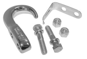 Steinjäger Towing Accessories CJ-5 1955-1983 Tow Hook Kit Chrome