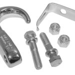 Steinjäger Towing Accessories CJ-8 1981-1986 Tow Hook Kit Chrome