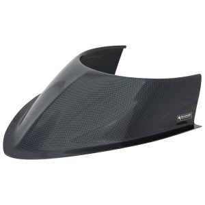 Tapered Front Hood Scoop Long 5-1/2in Curved