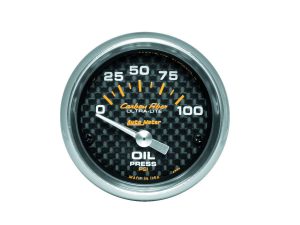 C/F 2-1/16in Oil Pressure Gauge 0-100PSI