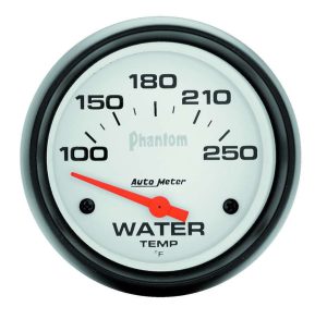 2-5/8in Phantom Water Temp. Gauge 100-250