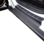 15-  Ford F150 Supercrew Black Step Bar