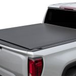 VANISH® Roll-Up Cover; Single Rail; With Deck Rail;