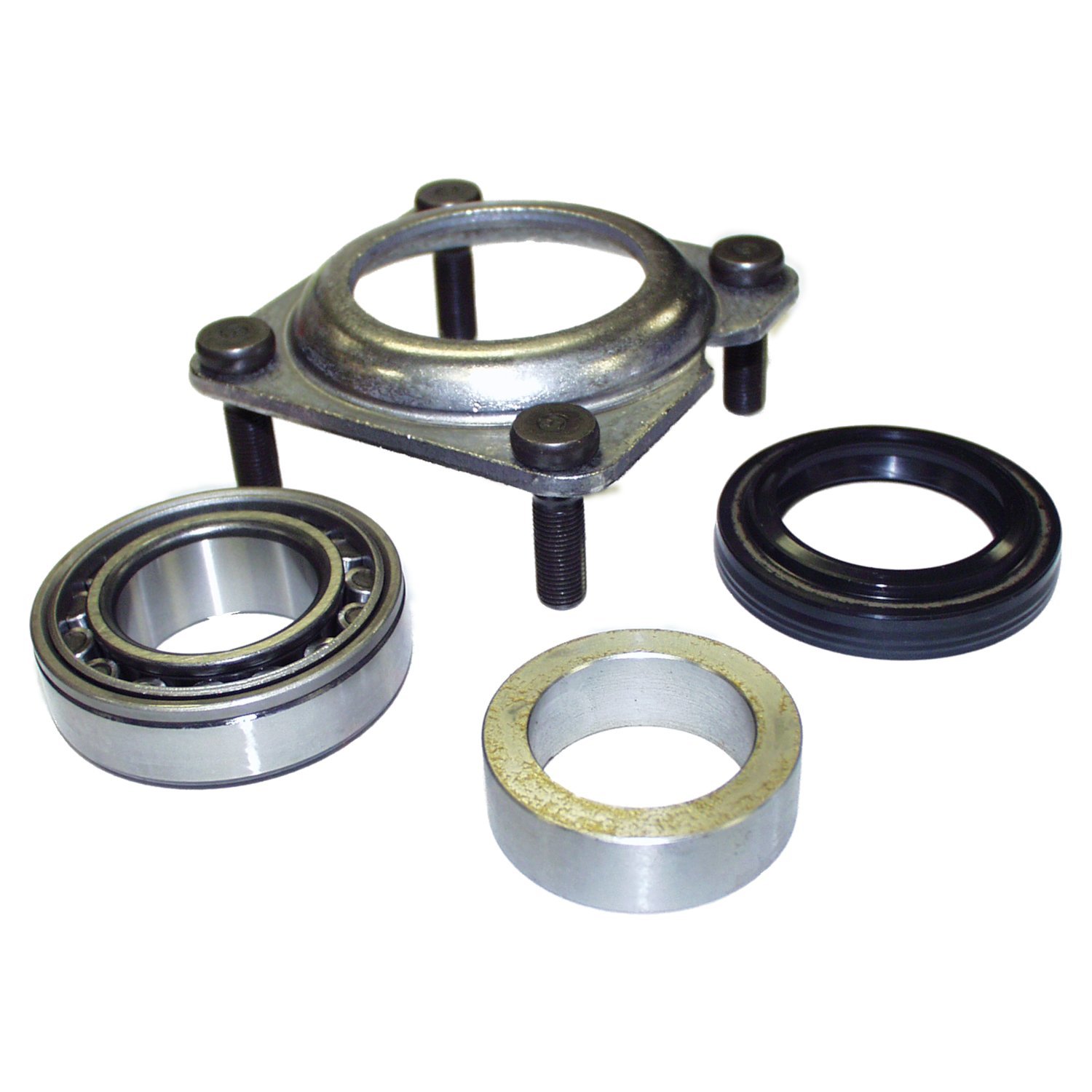 Axle Shaft Bearing Kit; Rear; Incl. Ring/Oil Seal/Bearing/Retainer; For Use w/Dana 35 And Dana 44;