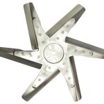 17in Stainless Steel Flex Fan (Chrm Hub)