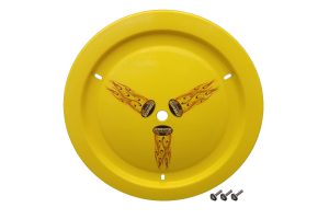 Wheel Cover Bolt-On Yellow Real Style