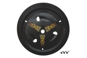 Wheel Cover Bolt-On Black Real Style