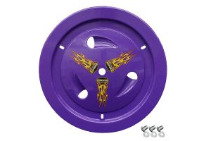 Wheel Cover Dzus-On Purple Real Style