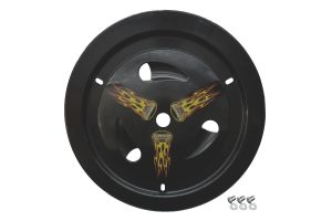 Wheel Cover Bolt-On Black