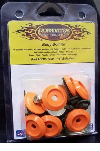 Body Bolt Kit Orange Hex Head