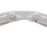 Dash Panel Curved White 30in w x 12in d x 6.5in