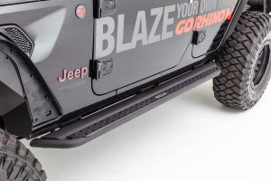 Go Rhino DSS4435T - Dominator Xtreme DSS SideSteps With Mounting Bracket Kit - Textured Black