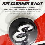 Nut - Air Cleaner 2-1/8 Dia. Black Anodiized
