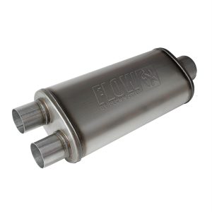 FlowFXMuffler 3.5in Cntr In / 2.5in Dual Out