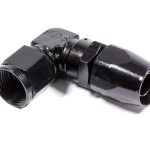 #10 x 90 Low Profile Forged Hose End Black