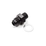 Male Adapter Fitting #6 x 9/16-24 Holley Blk