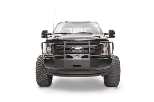 Winch Mount; Powder Coated; Front; w/Full Grill Guard;