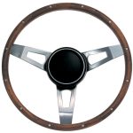 Steering Wheel Hardwood Classic Nostalgia