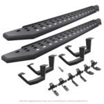Go Rhino 6842395 - OE Xtreme Side Steps - Mounting Brackets Only -Textured Black