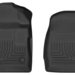 Premium Rear Bumper; 2 Stage Black Powder Coated; w/Sensors;