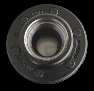 Husky Towing 33089 Idler Hub 6000 Pound Capacity 6 x 5-1/2 Inch Bolt Pattern 16/18 Push-In Studs