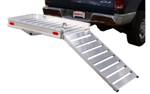 Husky Towing 88133 Wheelchairs & Most Mobility Scooter Ramp Fits 2" Recvr  500 LB Cap
