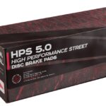 HPS 5.0 Disc Brake Pad; 0.740 Thickness;