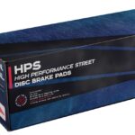 HPS 5.0 Disc Brake Pad; 0.665 Thickness; w/5.3 in. Brake Pad;