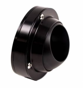 High Angle Floor Mount 2in Black Anodized